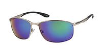Load image into Gallery viewer, Sonnenbrille Herren 400 UV Metallrahmen schmal sportlich Steg hoch - chic-net.de
