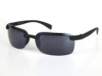 Load image into Gallery viewer, Sonnenbrille Herren getönt 400 UV frameless schmal grau getönt - chic-net.de
