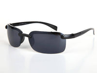 Load image into Gallery viewer, Sonnenbrille Herren getönt 400 UV frameless schmal grau getönt - chic-net.de
