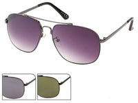 Load image into Gallery viewer, Sonnenbrille Herren Pilotenbrille 400 UV Retro Flat Top Steg dicke Enden - chic-net.de
