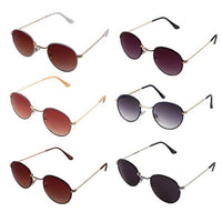 Load image into Gallery viewer, Sonnenbrille kleine Gläser John Lennon Hippie Brille Metall bunt getönt 400 UV unisex - chic-net.de
