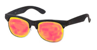 Load image into Gallery viewer, Sonnenbrille Metall 400 UV breite Bügel Gläser trapezförmig - chic-net.de
