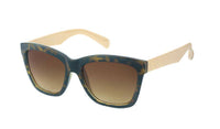 Load image into Gallery viewer, Sonnenbrille Nerd Cateye zweifarbig getönt 400 UV - chic-net.de
