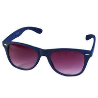 Cargar imagen en el visor de la galería, Sonnenbrille Nerd einfarbig Unisex Brille bunt getönt verspiegelt 400 UV - chic-net.de
