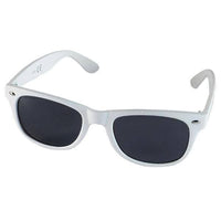 Cargar imagen en el visor de la galería, Sonnenbrille Nerd einfarbig Unisex Brille bunt getönt verspiegelt 400 UV - chic-net.de
