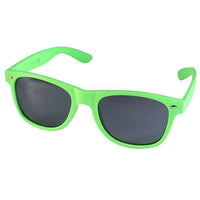 Cargar imagen en el visor de la galería, Sonnenbrille Nerd einfarbig Unisex Brille bunt getönt verspiegelt 400 UV - chic-net.de
