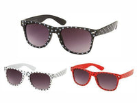 Cargar imagen en el visor de la galería, Sonnenbrille Nerd Sterne Unisex Brille dunkel getönt 400 UV  Farben - chic-net.de
