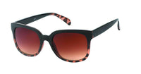 Load image into Gallery viewer, Sonnenbrille Nerd Vintage Damen 400UV Stil getönt braun Cateye - chic-net.de
