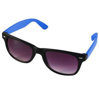 Cargar imagen en el visor de la galería, Sonnenbrille Nerd zweifarbig Unisex Brille lila getönt 400 UV - chic-net.de
