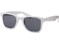 Cargar imagen en el visor de la galería, Sonnenbrille Nerdbrille kantig Party Brille bunt 400UV getönt - chic-net.de
