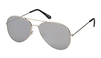 Load image into Gallery viewer, Sonnenbrille Pilotenbrille Retro Style 400 UV Metallbügel verspiegelt - chic-net.de
