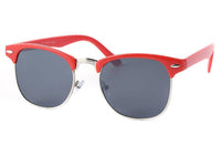 Load image into Gallery viewer, Sonnenbrille Retro bunt schwarz neon 400UV Metall Mandelverzierung - chic-net.de
