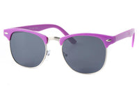 Load image into Gallery viewer, Sonnenbrille Retro bunt schwarz neon 400UV Metall Mandelverzierung - chic-net.de
