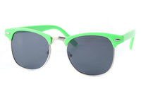 Load image into Gallery viewer, Sonnenbrille Retro bunt schwarz neon 400UV Metall Mandelverzierung - chic-net.de
