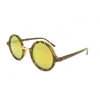 Load image into Gallery viewer, Sonnenbrille Round Classic Revo Style 400UV verspiegelt Metallbogensteg - chic-net.de
