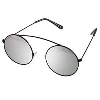 Load image into Gallery viewer, Sonnenbrille Round Glasses 400 UV Metall Bügeloberkante statt Steg verspiegelt - chic-net.de
