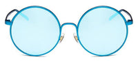 Load image into Gallery viewer, Sonnenbrille Round Glasses 400 UV Metallrahmen metallic verspiegelt - chic-net.de
