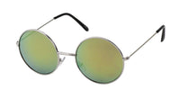 Cargar imagen en el visor de la galería, Sonnenbrille Round Glasses John-Lennon-Style 400 UV Metall bunt verspiegelt - chic-net.de
