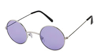 Load image into Gallery viewer, Sonnenbrille Round Lennon-Style 400 UV Metall getönt langer Steg rot rosa lila - chic-net.de
