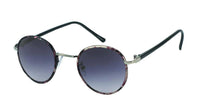 Load image into Gallery viewer, Sonnenbrille rund John Lennon Metallgestell dünn 400UV getönt Muster Knick Retro - chic-net.de

