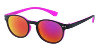 Load image into Gallery viewer, Sonnenbrille rund John Lennon Punkte 400UV Schlüsselloch Steg neon Farben - chic-net.de
