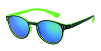 Load image into Gallery viewer, Sonnenbrille rund John Lennon Punkte 400UV Schlüsselloch Steg neon Farben - chic-net.de

