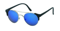 Load image into Gallery viewer, Sonnenbrille rund Vintage Metallrahmen John Lennon Retro 400UV Cat Eye schmal - chic-net.de
