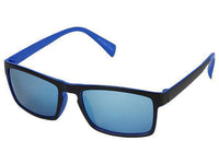 Load image into Gallery viewer, Sonnenbrille schmal kantig verspiegelt 400 UV zweifarbig pink grün weiß orange blau - chic-net.de
