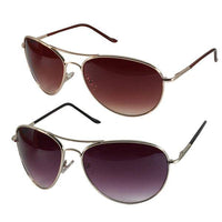 Load image into Gallery viewer, Sonnenbrille Unisex Pilotenbrille Bügelkappen lang getönt 400UV Pornobrille Fliegerbrille - chic-net.de
