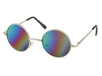 Cargar imagen en el visor de la galería, Sonnenbrille Unisex Rund Hippie Brille John Lennon 400UV.
