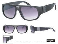 Load image into Gallery viewer, Sonnenbrille Unisex Sportbrille Fahrradbrille Freizeitbrille getönt Rauchgrau 400UV Farbe Schwarz Luftschlitze - chic-net.de
