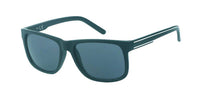 Load image into Gallery viewer, Sonnenbrille verspiegelt 400 UV Nerd schwarz bunt Streifen zweifarbig - chic-net.de

