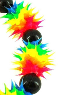 Cargar imagen en el visor de la galería, Stachel Silikonarmbänder Regenbogen Armbänder Armband Silikon Silikonarmband Schmuck.
