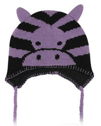 Load image into Gallery viewer, Tiermütze Beanie Mütze Skimütze Wintermütze Kinder Pinguin Zebra Panda Hund bunt - chic-net.de
