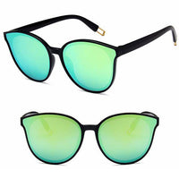 Load image into Gallery viewer, Trend Sonnenbrille Retro Vintage 400 UV verspiegelt Cateye - chic-net.de
