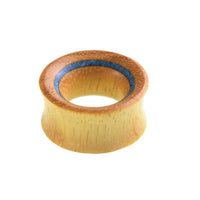 Load image into Gallery viewer, Tunnel Jackfrucht Holz crushed Türkis Rim dünn - chic-net.de
