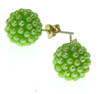 Load image into Gallery viewer, Kugel Ball Ohrstecker 925 Silber Mini Perlen 10mm 8mm
