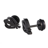 Cargar imagen en el visor de la galería, Fake Piercing Expander schwarz Flügel Käfer Schaubverschluss Edelstahl - chic - net.de
