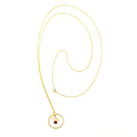 Load image into Gallery viewer, Kette 18 karat vergoldet Vogel Perlmutt Zopf Ring Singapurkette Stein nickelfrei Karabiner - chic - net.de
