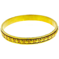 Cargar imagen en el visor de la galería, Messing Brass Armreif rot golden Kreise 9 mm nickelfrei antik Tribal 69 mm Schmuck - chic - net.de
