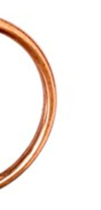 Load image into Gallery viewer, Messing Ohrstecker Stab Kreis antik golden rotgold Bronze Kreis minimalistisch - chic - net.de
