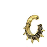 Load image into Gallery viewer, Ohrgewicht Brass 6mm Expander Piercing Clicker Stacheln - chic - net.de
