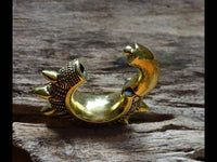 Load image into Gallery viewer, Ohrgewicht Brass 6mm Expander Piercing Clicker Stacheln - chic - net.de
