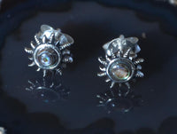 Load image into Gallery viewer, Ohrstecker 925 Sterling Silber Abalone E - Coat Sonne - chic - net.de
