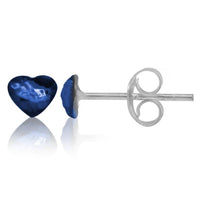 Load image into Gallery viewer, Ohrstecker Glas transparent hellgrün scheinend, 5 mm Ø, facettiert, glitzernd, 925er Sterlingsilber - Stift - chic - net.de
