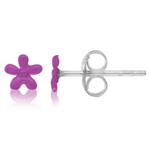Ohrstecker Glas transparent hellgrün scheinend, 5 mm Ø, facettiert, glitzernd, 925er Sterlingsilber - Stift - chic - net.de