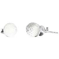 Load image into Gallery viewer, Ohrstecker Glas transparent hellgrün scheinend, 5 mm Ø, facettiert, glitzernd, 925er Sterlingsilber - Stift - chic - net.de
