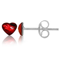 Load image into Gallery viewer, Ohrstecker Glas transparent hellgrün scheinend, 5 mm Ø, facettiert, glitzernd, 925er Sterlingsilber - Stift - chic - net.de
