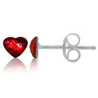Load image into Gallery viewer, Ohrstecker Glas transparent hellgrün scheinend, 5 mm Ø, facettiert, glitzernd, 925er Sterlingsilber - Stift - chic - net.de
