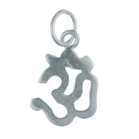 Load image into Gallery viewer, Silberanhänger 12 mm Om - Zeichen Anhänger 925er Sterling Silber glänzend - chic - net.de
